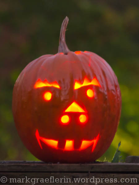 Jack O'Lantern: Die Markgräflerin wünscht viel Spaß an Halloween.