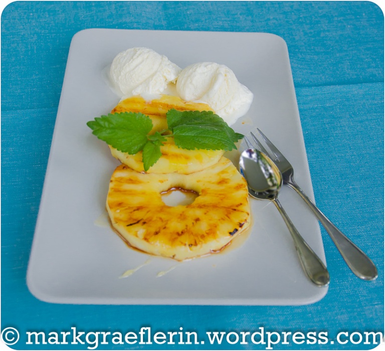 BBQ-Dessert: Gegrillte Ananasscheiben mit Zitronenkaramell – Lebensart ...