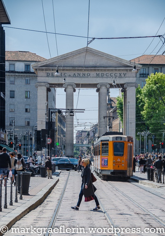 Blick vom Corso Porta Ticinese