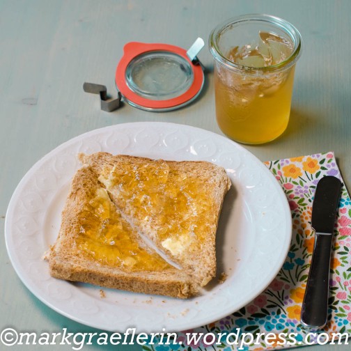 Holunderblueten Gelee Toast 2